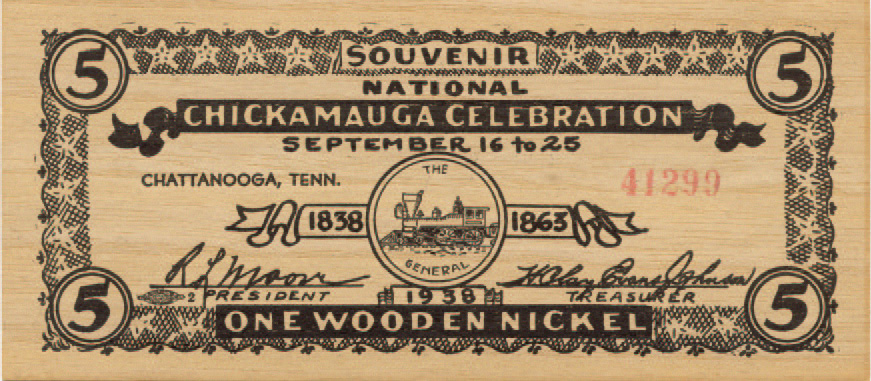 1938 Chickamauga Celebration brown, General